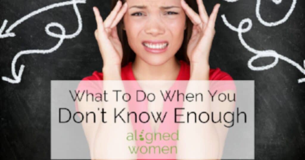 What To Do When You Don't Know Enough To Help Your Ideal Patients